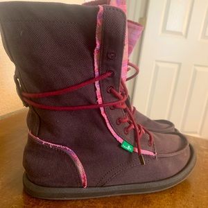 New Sanuk Yoga Mat Canvas Boots
